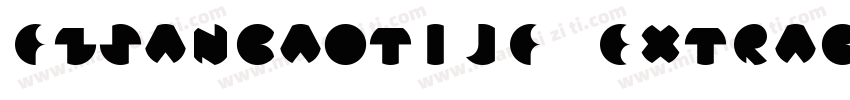 FZSanBaoTiJF ExtraBold字体转换